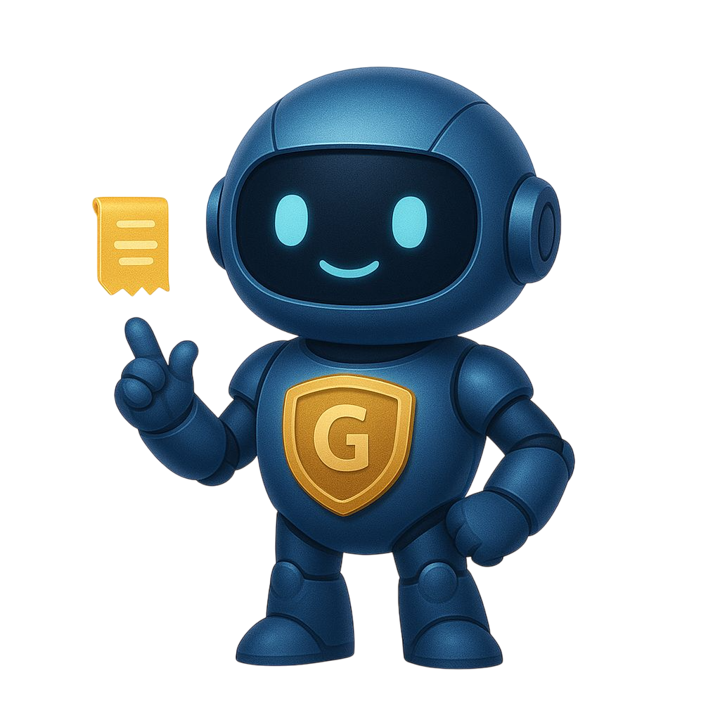Mascote Guardião do Guarda Nota